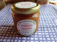 Pfirsich-Banane - Fruchtaufstrich 220g